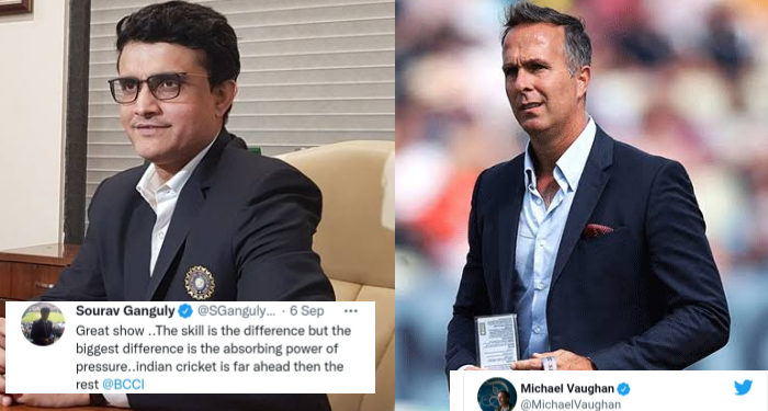 सौरव गांगुली ने इंग्लैंड पर जीत के बाद कहा आज भारत सबसे आगे, चिढ़कर माइकल वॉन ने बोली ये बात