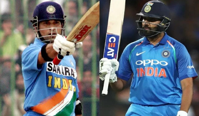 रोहित शर्मा द्वारा टेस्ट क्रिकेट में बनाए गए वो 3 रिकॉर्ड जो सचिन तेंदुलकर नहीं बना पाए