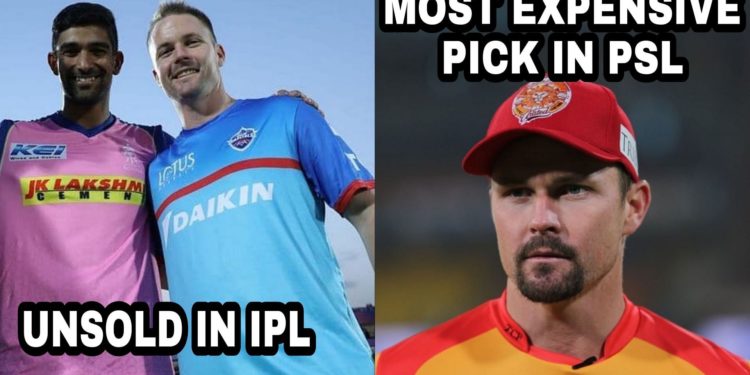 4 खिलाड़ी जो आईपीएल 2021 की नीलामी में अनसोल्ड रहे, लेकिन PSL 2022 ड्राफ्ट में सबसे महंगे बिके