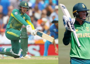 क्विंटन डी कॉक के शतक के बाद लड़खड़ाई दक्षिण अफ्रीका की पारी, भारत के सामने बड़ा लक्ष्य