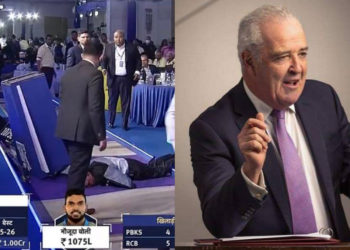 आईपीएल 2022 मेगा नीलामी अपडेट्स : अचानक बेहोश हो गए नीलामीकर्ता, श्रेयस अय्यर और हर्षल पटेल की लगी लॉटरी