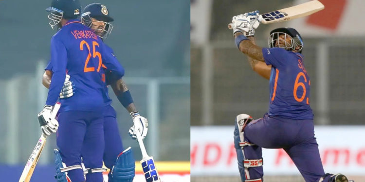 सूर्यकुमार यादव और वेंकटेश अय्यर ने आखिरी 5 ओवरों में जड़े 86 रन, भारत ने तीसरे टी20 में बनाया विशाल स्कोर