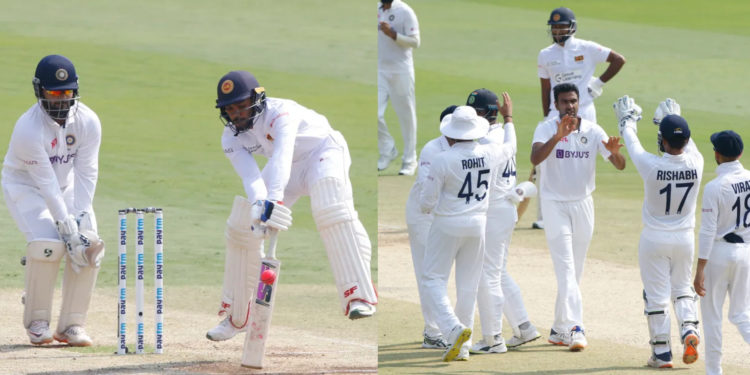 तीसरे दिन रविचंद्रन अश्विन ने बुना स्पिन का जाल, भारत ने श्रीलंका का किया सूपड़ा साफ