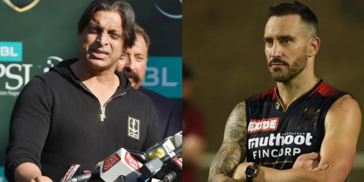 शोएब अख्तर ने फिर दिया जोकर वाला बयान, फाफ डू प्लेसिस को बनाया निशाना