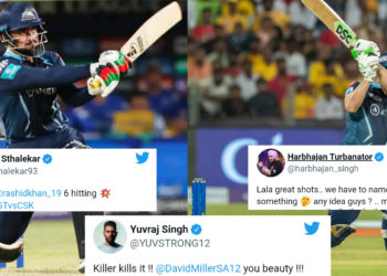 राशिद खान और डेविड मिलर की ताबड़तोड़ पारियों को लेकर ट्विटर पर आई प्रतिक्रियाओं की बाढ़