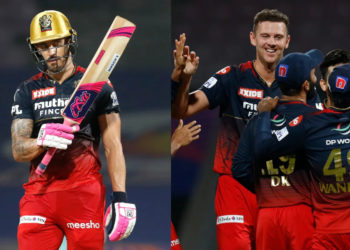 शतक से चूके फाफ डु प्लेसिस फिर जोश हेजलवुड की कातिलाना गेंदबाजी, आरसीबी ने लखनऊ को रौंदा