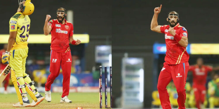 जानिए क्यों पंजाब किंग्स के ऋषि धवन ने चेहरे पर गार्ड पहनकर की गेंदबाजी