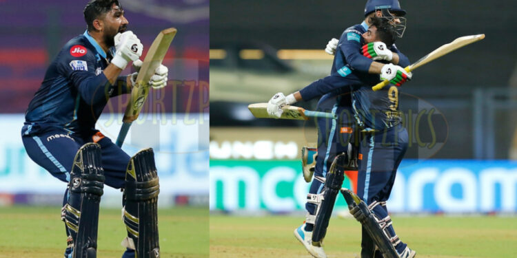 अंतिम 4 गेंदों पर 3 छक्के जड़कर राशिद खान ने सनराइजर्स के जबड़े से छीनी जीत