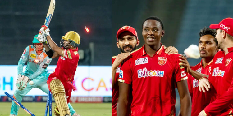 कगिसो रबाडा के 4 विकेट पर पंजाब किंग्स के बल्लेबाजों ने फेरा पानी, लखनऊ ने जीता मैच