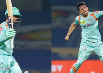 रवि बिश्नोई की खतरनाक गेंदबाजी के बाद क्विंटन डिकॉक ने जड़े 80 रन, लखनऊ ने दिल्ली को दी मात