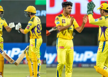 गायकवाड़ (99) और कॉन्वे (85*) की पारियों के बाद मुकेश चौधरी ने लिए 4 विकेट, चेन्नई ने जीता मैच