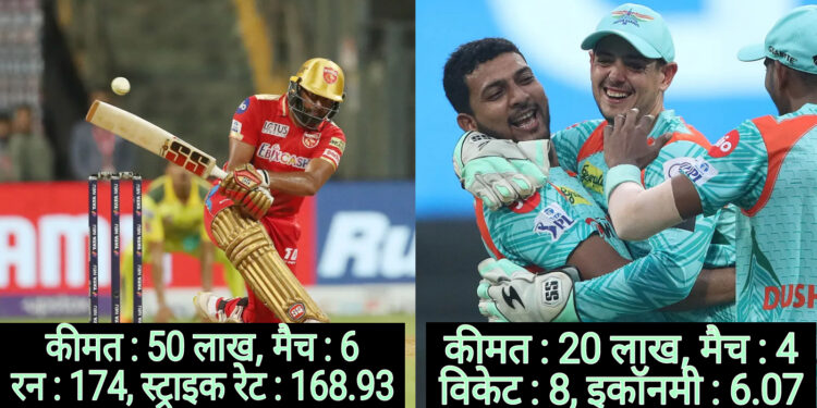 5 खिलाड़ी जो मेगा नीलामी में बेहद सस्ते में बिके लेकिन इस सीजन किया बेहतरीन प्रदर्शन