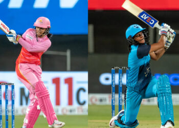 वीमेंस आईपीएल: स्मृति मंधाना के आउट होते ही ढही टीम की पारी, हरमनप्रीत की टीम जीती