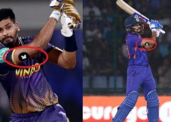 जानिए क्यों श्रेयस अय्यर अपने हाथ पर ‘K’ का स्टिकर पहन कर खेलते हैं