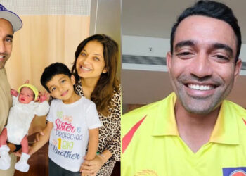 रॉबिन उथप्पा की पत्नी ने दिया बच्चे को जन्म, जताई खुशी और भगवान को दिया धन्यवाद