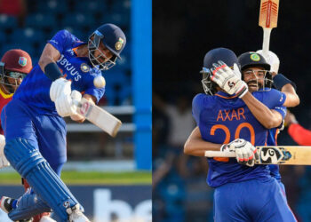 अक्षर पटेल ने खेली 35 गेंदो 64* रनों की आतिशी पारी, भारत ने वेस्टइंडीज के जबड़े से छीनी जीत