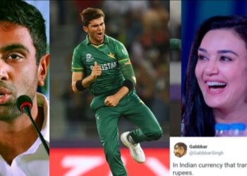 पाकिस्तानी पत्रकार ने कहा शाहीन अफरीदी आईपीएल में 200 करोड़ में बिकते, अश्विन ने बताया असली दाम