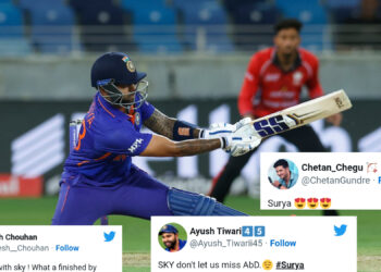 6 छक्के और 6 चौके जड़कर सूर्यकुमार ने ठोके 26 गेंदो में 68 रन, ट्विटर पर मिले जबरदस्त रिएक्शन