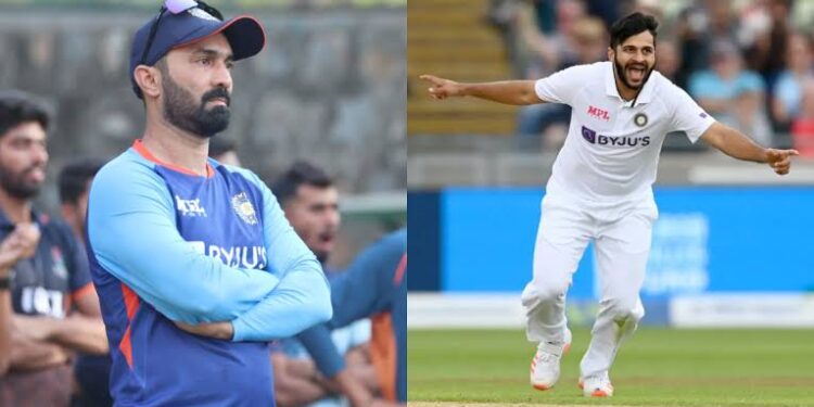 शार्दुल ठाकुर की तारीफ करते हुए दिनेश कार्तिक ने दिया बेहद अहम बयान