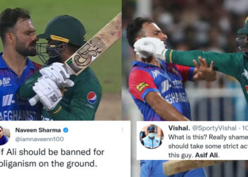 Watch Video : आउट होने के बाद गेंदबाज फरीद को बल्ला खींचकर मारने वाले थे आसिफ अली