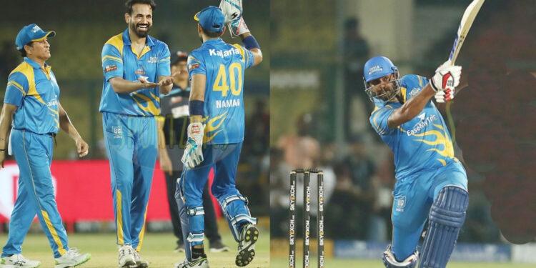 स्टुअर्ट बिन्नी ने खेली 42 गेंदो में 82 रनों की तूफानी पारी, राहुल शर्मा ने लिए 3 विकेट, इंडिया लीजेंड्स जीता