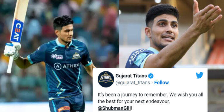 शुभमन गिल छोड़ रहे हैं गुजरात टाइटंस? “आगे के लिए शुभकामनाएं” ट्वीट पर उठे सवाल तो फ्रेंचाइजी ने समझाया