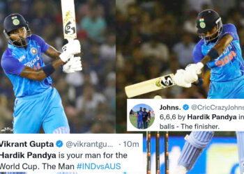 हार्दिक पांड्या ने जड़े 30 गेंदो पर 71* रन, ट्विटर पर आया प्रतिक्रियाओं का सैलाब
