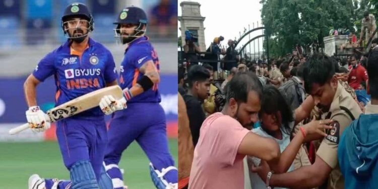 IND vs AUS: तीसरे टी20 मैच का टिकट लेने के लिए दर्शकों में मची होड़, पुलिस ने किया लाठीचार्ज