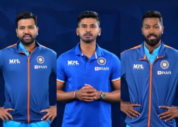 टी20 वर्ल्ड कप के लिए नई टीम इंडिया जर्सी लॉन्च, आसमानी रंग की वापसी के संकेत