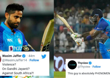 दक्षिण अफ्रीका के खिलाफ दूसरे टी20 में सूर्यकुमार ने जड़े 22 गेंदो में 61 रन, फैंस ने दिए जबरदस्त रिएक्शन