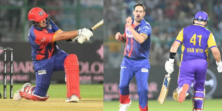 रॉस टेलर (82) और मिचेल जॉनसन (62) के प्रहारों के दम पर गौतम गंभीर की इंडिया कैपिटल्स ने जीता लीजेंड्स लीग का खिताब