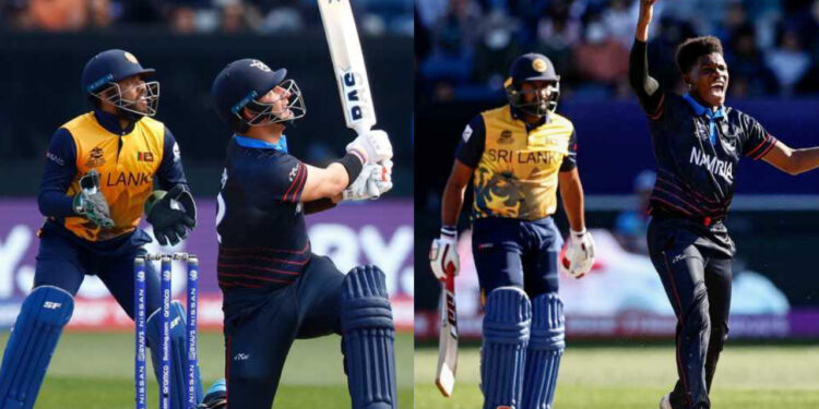 टी20 वर्ल्ड कप के पहले ही मैच में हुआ बड़ा उलटफेर, नामीबिया ने श्रीलंका को 55 रनों से रौंदा