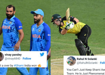 अंतिम ओवर में मोहम्मद शमी ने 3 विकेट लेकर पलट दिया मैच, ट्विटर पर प्रतिक्रियाओं का सैलाब