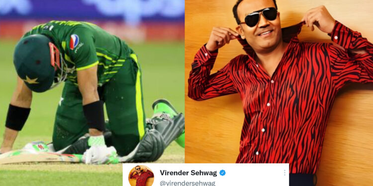 जिंबाब्वे के हाथों मिली शर्मनाक हार के बाद वीरेंद्र सहवाग ने पाकिस्तान को किया ट्रोल