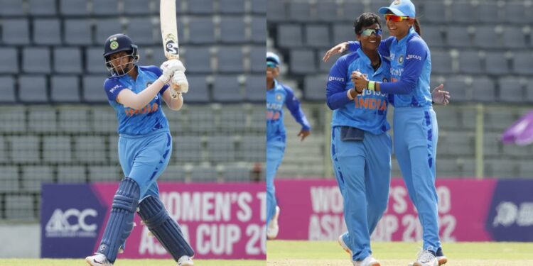 शेफाली वर्मा की तूफानी पारी, दीप्ती शर्मा की घातक गेंदबाजी, टीम इंडिया लगातार आठवीं बार पहुंची एशिया कप के फाइनल में