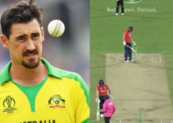 मिचेल स्टार्क ने खेल भावना के विश्व-दूत और इंग्लैंड के कप्तान जोस बटलर को दी क्रीज नहीं छोड़ने की चेतावनी