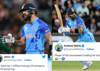 बांग्लादेश के खिलाफ विराट कोहली ने लगाया शानदार अर्धशतक और तोड़ा महेला जयवर्धने का रिकॉर्ड, फैंस ने दी प्रतिक्रियाएं