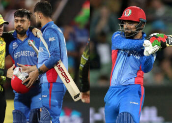 राशिद खान ने ऑस्ट्रेलिया के ख़िलाफ़ जड़े 23 गेंदो में 48* रन, पर आखिरी ओवर में 4 रनों से मिली हार