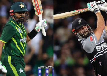 डेरिल मिचेल पर भारी पड़े बाबर और रिज़वान, पाकिस्तान पहुंचा फाइनल में