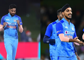 अंतिम ओवरों में अर्शदीप और सिराज ने मचाया कहर, 3 रनों के अंदर गिरे न्यूज़ीलैंड के 6 विकेट