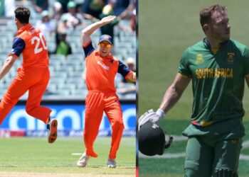 नीदरलैंड ने दक्षिण अफ्रीका को 13 रन से हराते हुए टी20 वर्ल्ड कप 2022 से किया बाहर