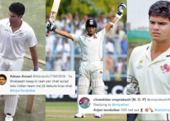 पिता सचिन की तरह अर्जुन तेंदुलकर ने भी जड़ा अपने पहले रणजी मैच में शानदार शतक