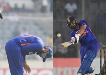 रोहित शर्मा की चोट के बावजूद खेली गई लाजवाब पारी को लेकर ट्विटर पर आई प्रतिक्रियाएं