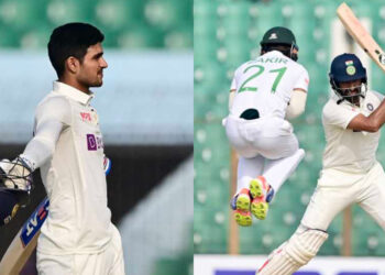 शुभमन गिल (110) के बाद चेतेश्वर पुजारा ने भी जड़ा ताबड़तोड़ शतक, विशाल बढ़त के बाद भारत की पारी घोषित