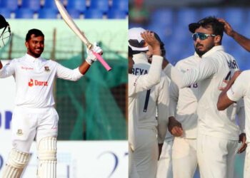 ज़ाकिर हसन ने डेब्यू मैच में शतक जड़कर बढ़ाया इंतजार, जीत से 4 कदम दूर भारत