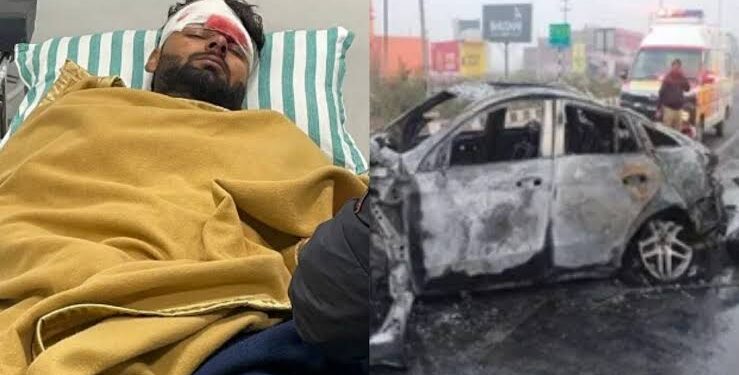ऋषभ पंत की कार का हुआ बड़ा एक्सीडेंट, क्रिकेटर को आयी गंभीर चोटे