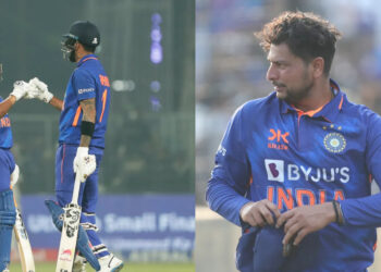 चहल हुए बाहर, कुलदीप यादव ने  शानदार गेंदबाजी के बाद राहुल के साथ मिलकर बल्ले से दिलाई जीत