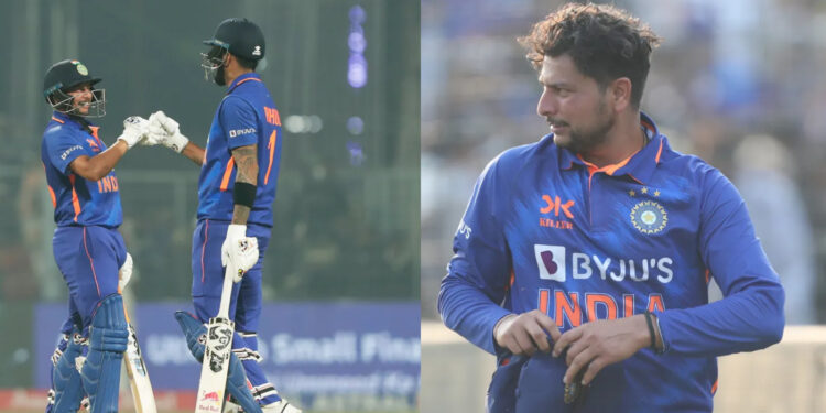 चहल हुए बाहर, कुलदीप यादव ने शानदार गेंदबाजी के बाद राहुल के साथ मिलकर बल्ले से दिलाई जीत