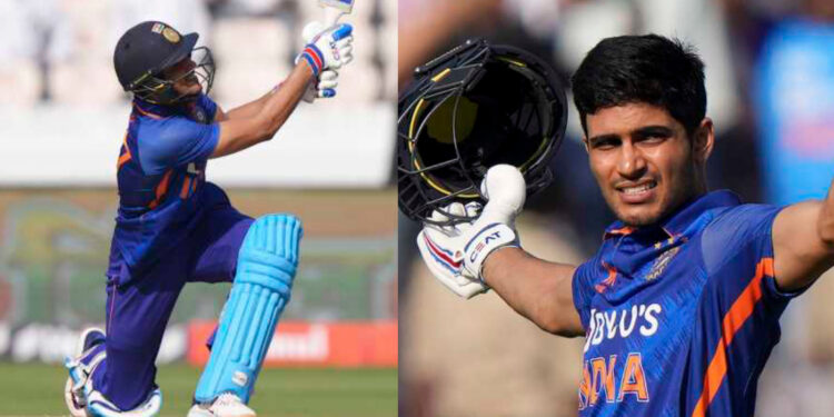 6,6,6 लगातार 3 छक्के जड़कर शुभमन गिल ने पूरा किया दोहरा शतक, भारत ने बनाया बड़ा स्कोर