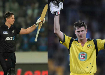 6 विकेट के बाद माइकल ब्रेसवेल 140 (78) ने खेली जेम्स फॉकनर जैसी पारी पर 12 रन से हारा न्यूज़ीलैंड